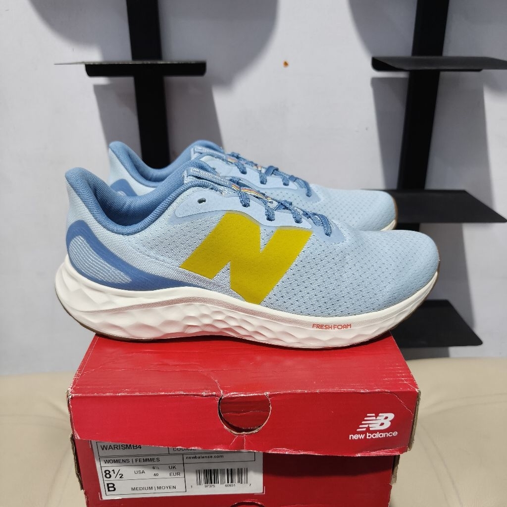 SEPATU WANITA SPORT NB-WARISB4 blue - outsole freshfoam