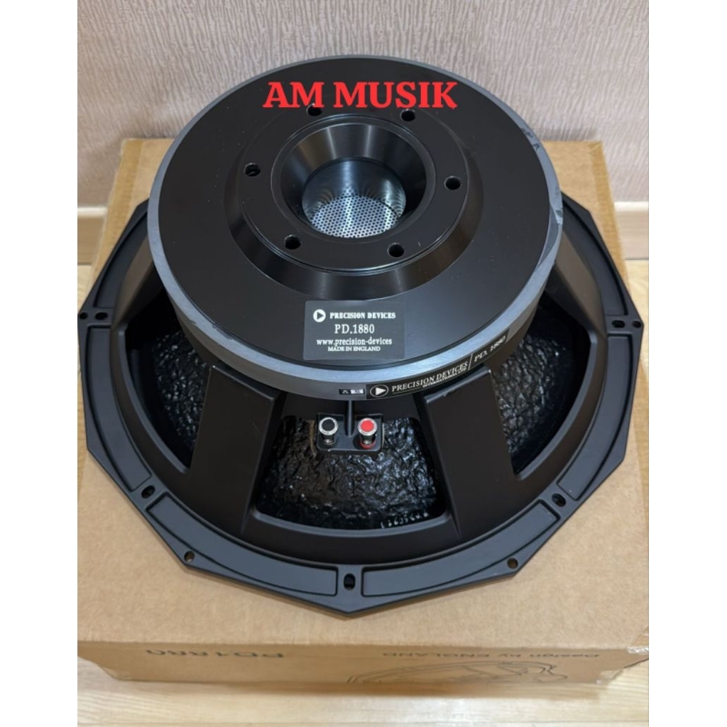 SPEAKER SUBWOOFER PRECISION DEVICES PD1880 DOUBLE DEMPER VC 5 INCH PD1880/II PD1880 II