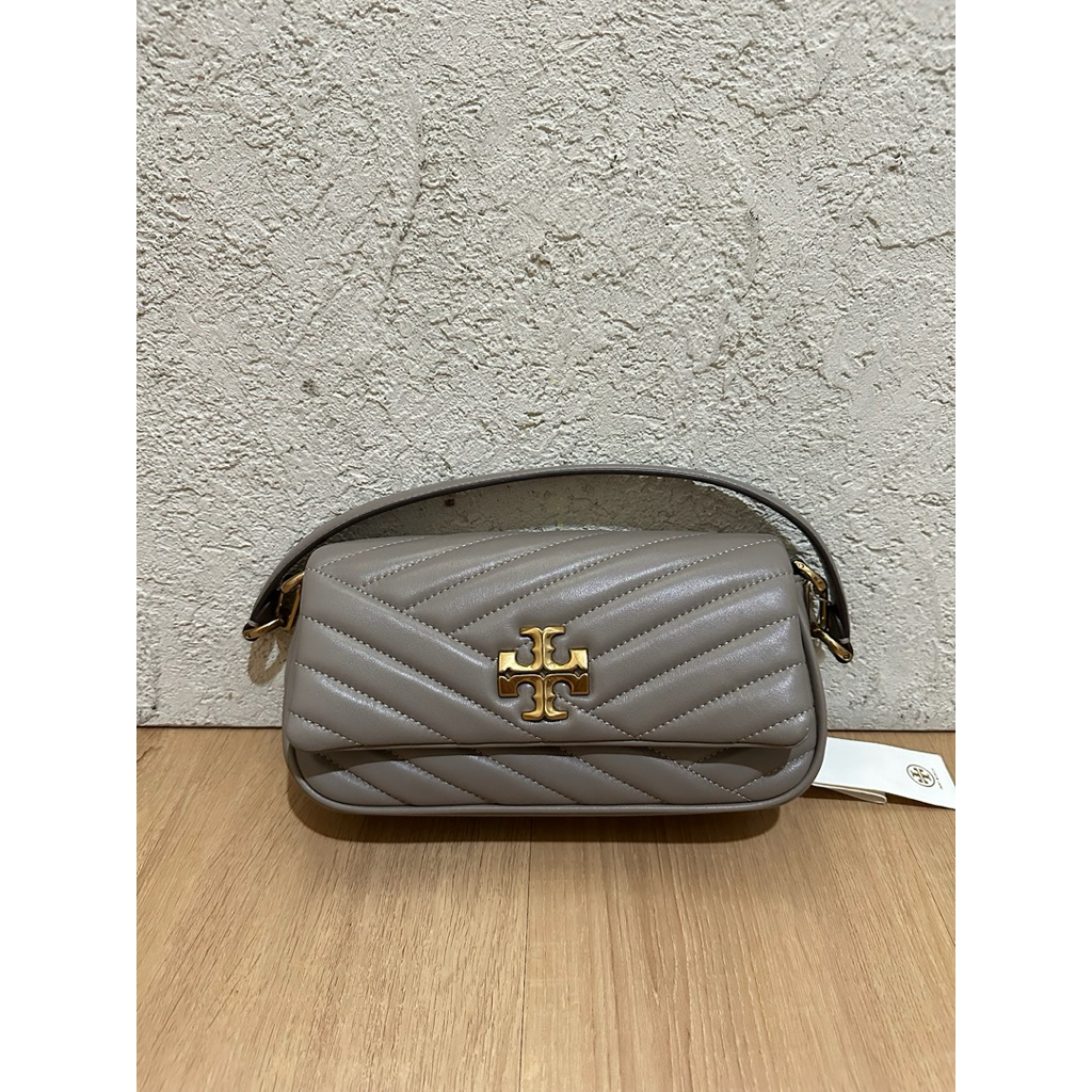 TB Kira Chevron Small Flap Shoulder Bag