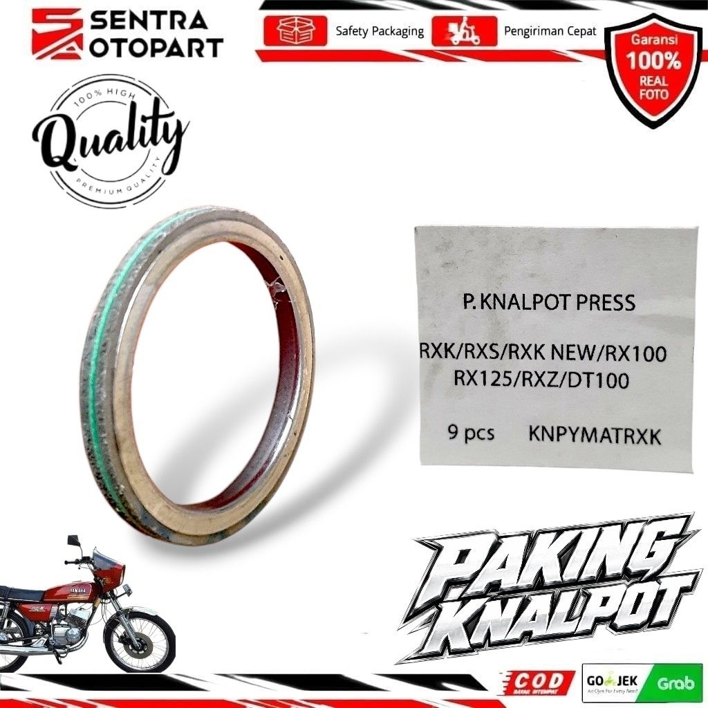 paking perpak knalpot kenalpot rxk rxking rx 100 rxs rxk new rx125 rxz dt100