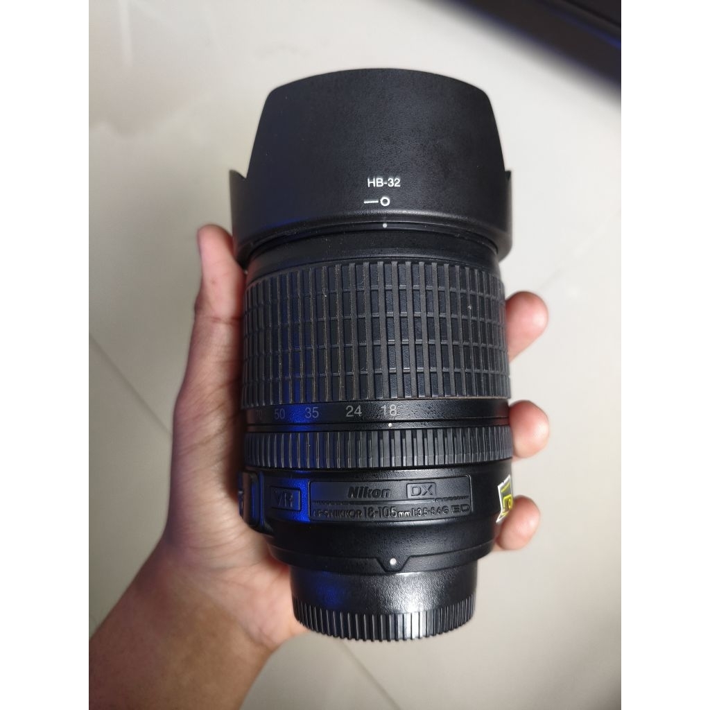 Lensa Nikon 18-105mm VR