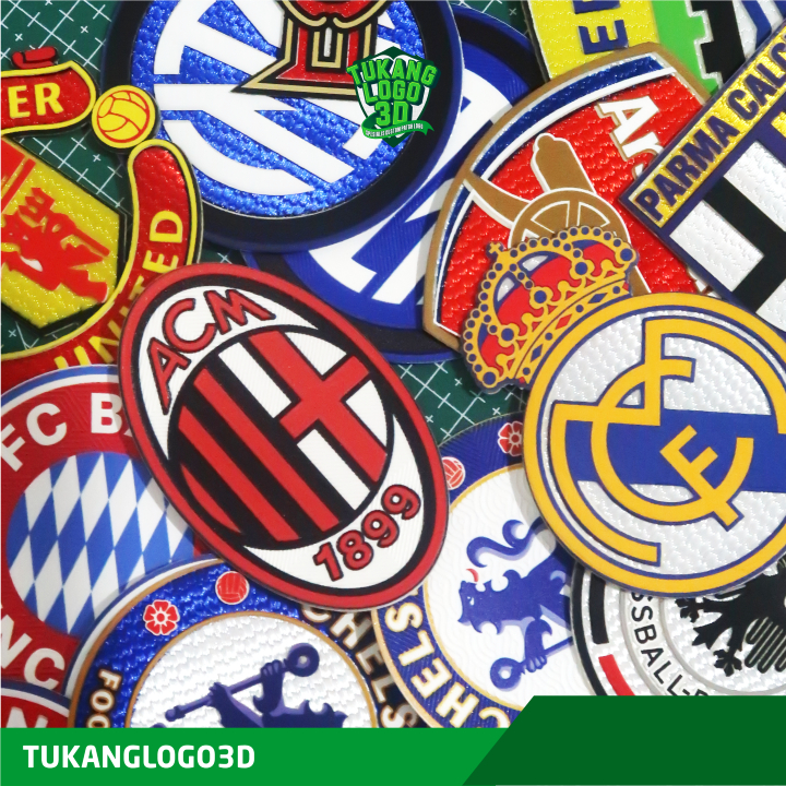 TukangLogo3D - Patch Badge Emblem Tatami Tim Bola Press Ready