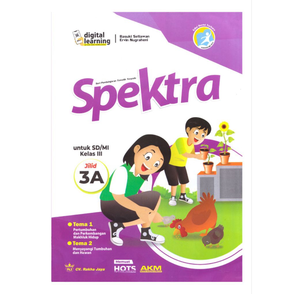 Spektra untuk sd/mi kelas 3a