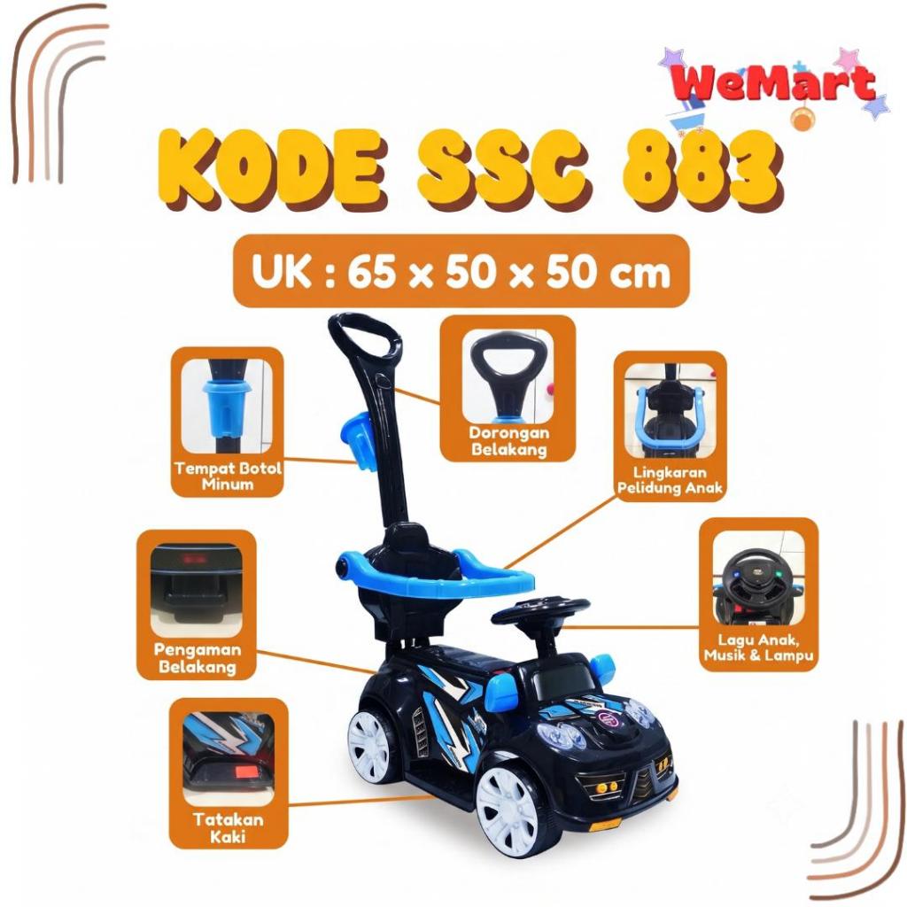 SHP TOYS WW 698 MOBIL MOBILAN DORONG RIDE ON