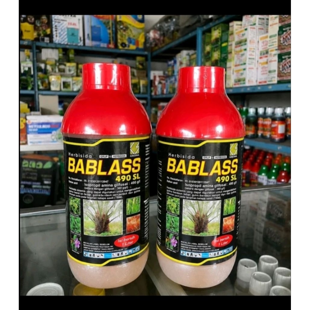 obat rumput BABLAS berkualitas kemasan 1 liter