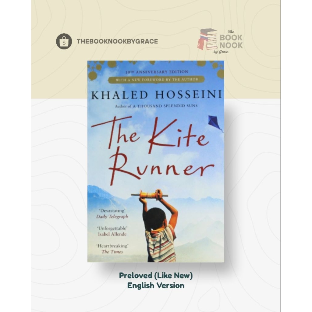 [Eng] The Kite Runner (Khaled Hosseini) Preloved 100% Ori