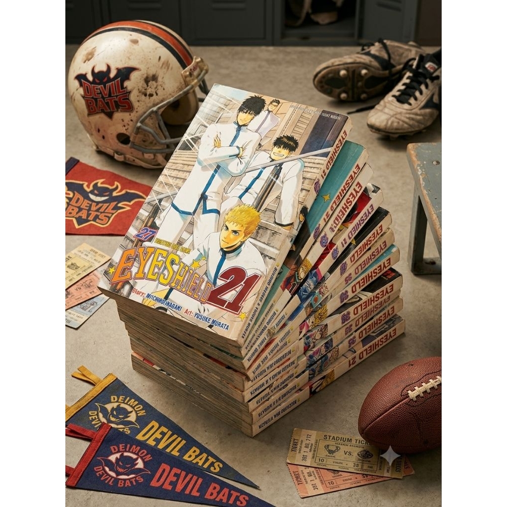 Komik Eyeshield 21 Set Volume 27-36 Min Vol 30&31