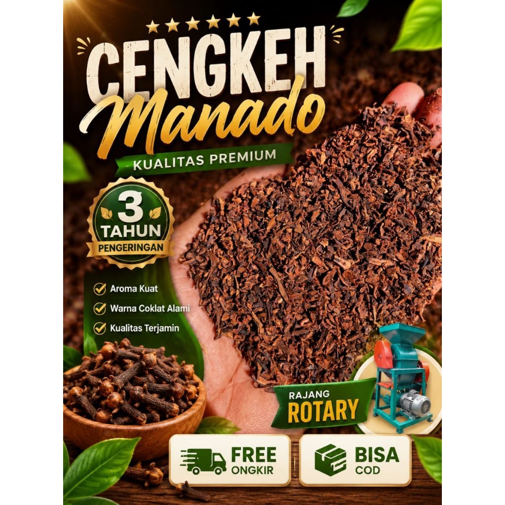 Cengkeh Aroma Premium Manado 1kg