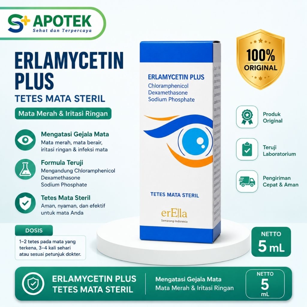 Erlamycetin Plus Tetes Mata Steril