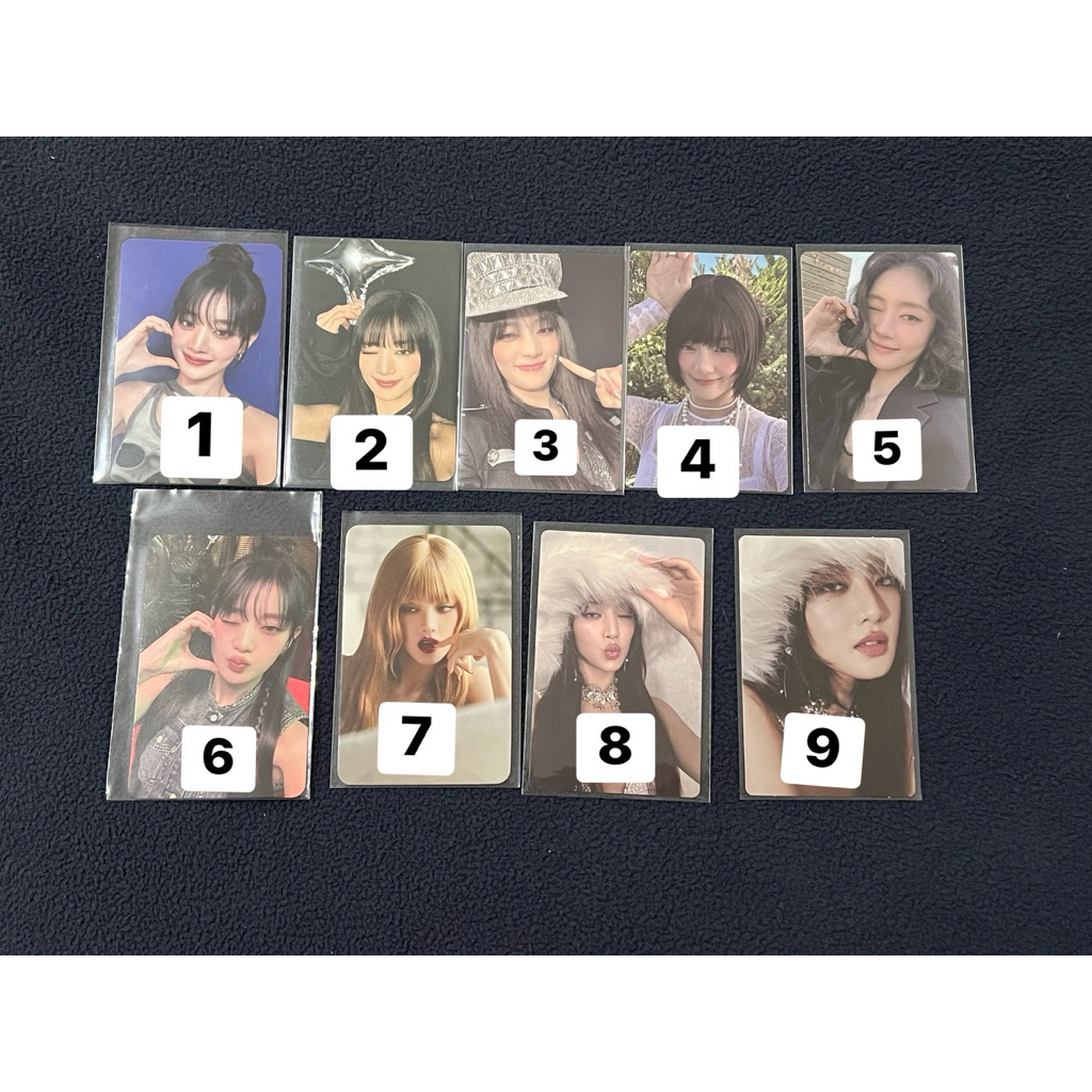 Photocard (PC) Official MINNIE I-DLE (G)I-DLE GIDLE IDLE POCA