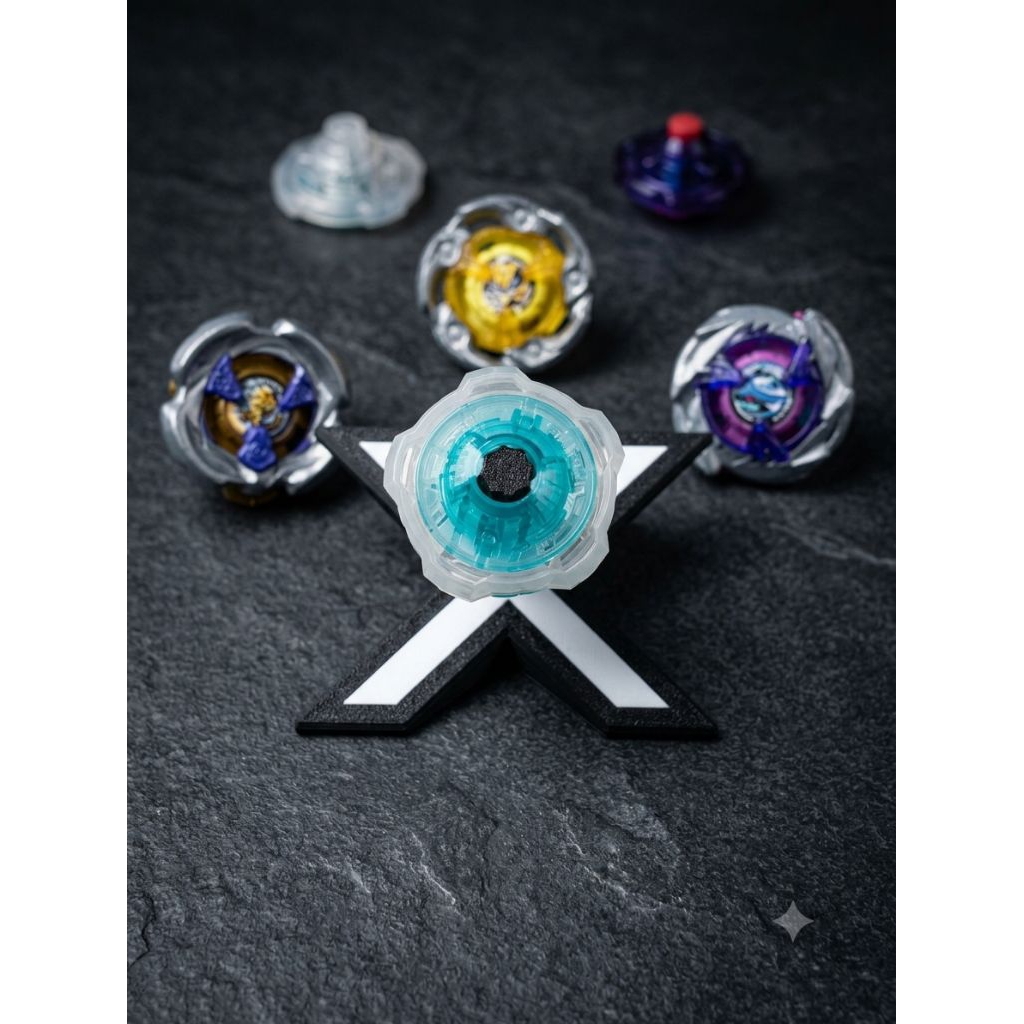 HASBRO Ratchet 5-60 Light Blue White Only New Original Beyblade x