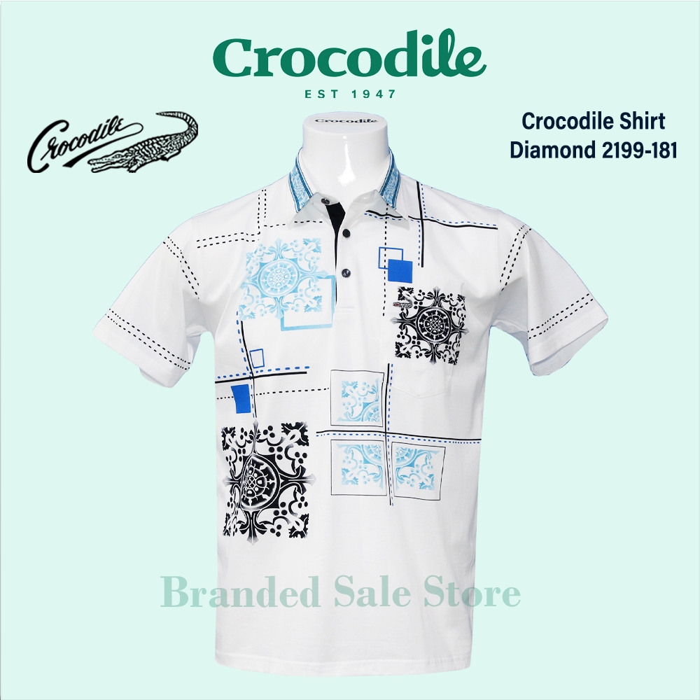 Polo Shirt Kaos Kerah Kemeja CROCODILE Diamond, 2199-181-24