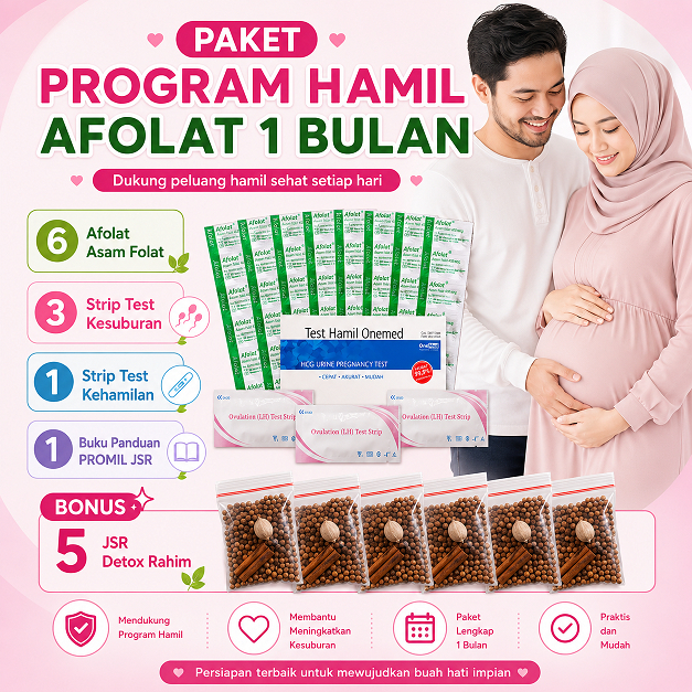 Paket PROMIL AFOLAT 30 Hari Suami Istri Nutrisi Penunjang Kesuburan Wanita - PROMIL - Paket PROGRAM 