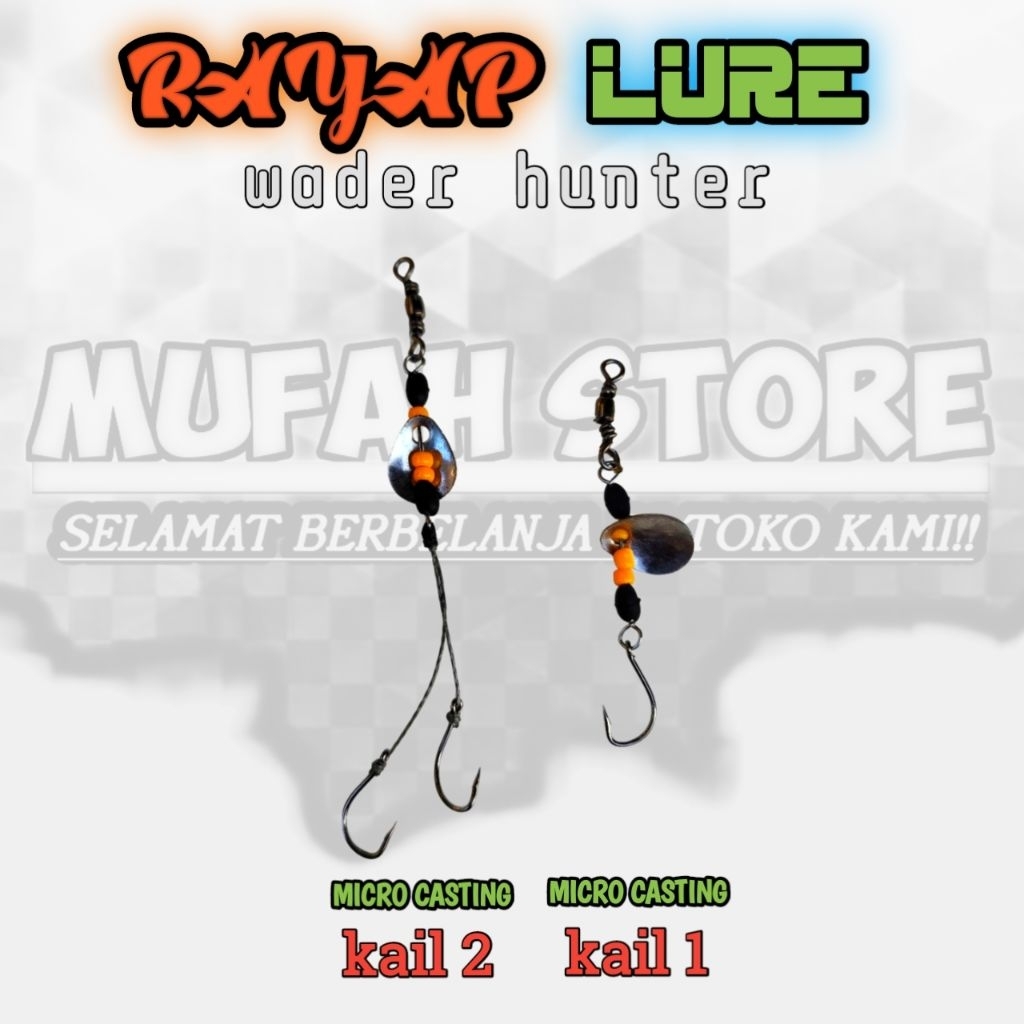 Umpan Pancing Rayap Superstar Wader Hunter - Micro Casting, Cocok untuk Nila, Red Devil, Cichlid Bet