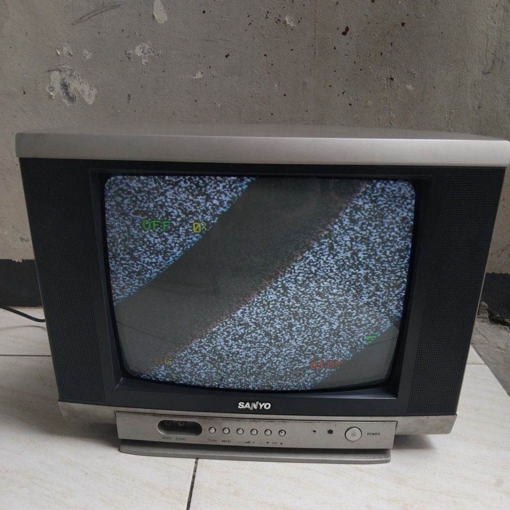 TERMURAH TV TABUNG SANYO 14 INCI JAPAN