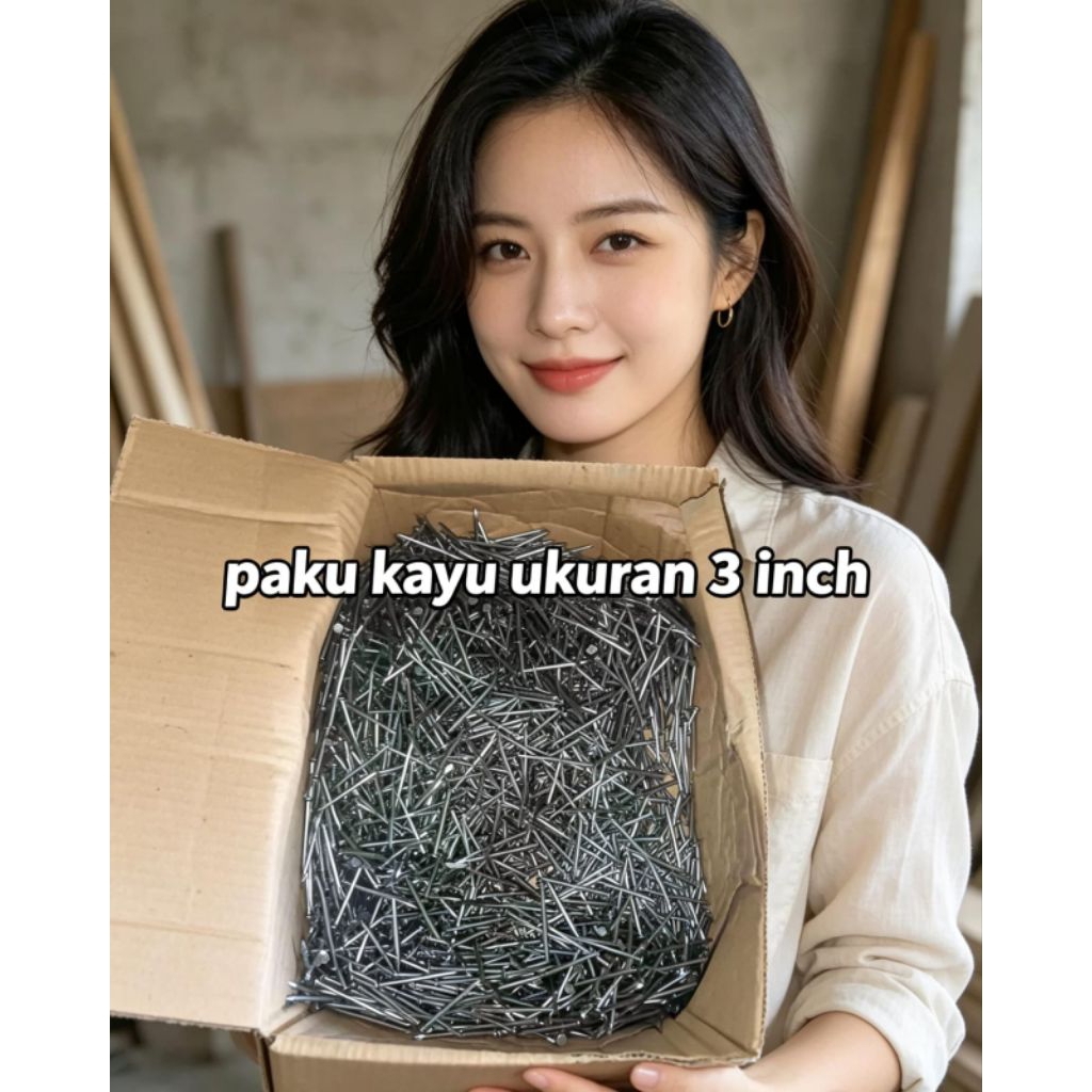 Paku /PAKU KAYU ukuran 3 inch 1 DUS
