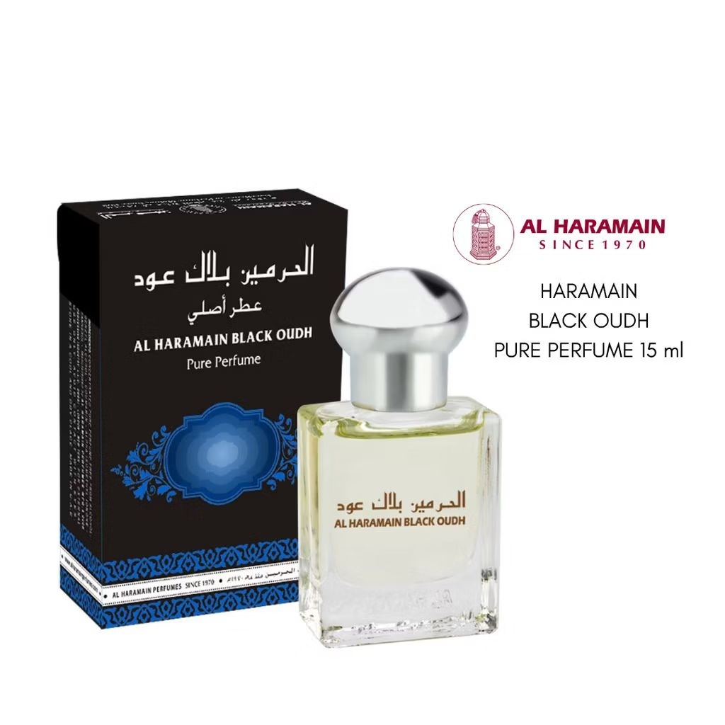 Parfum Al Haramain Black Oud Pure Perfume 15ml