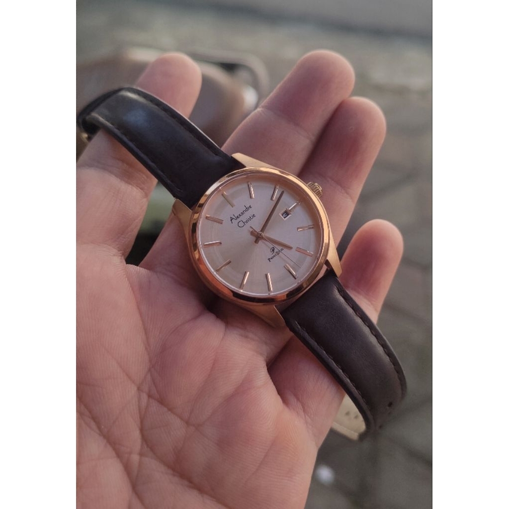 jam tangan original Alexandre Christie wanita second bekas preloved
