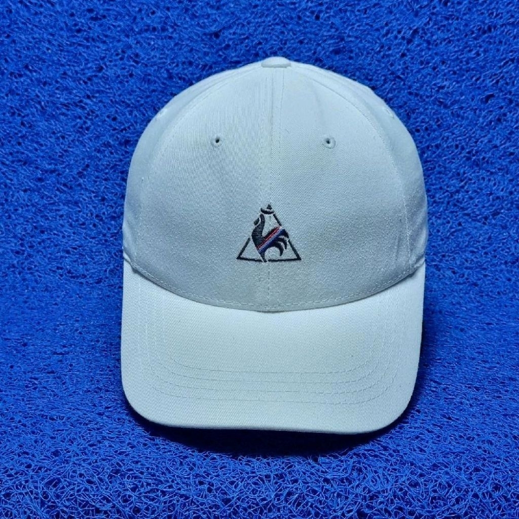 topi lecoq sportif white small logo