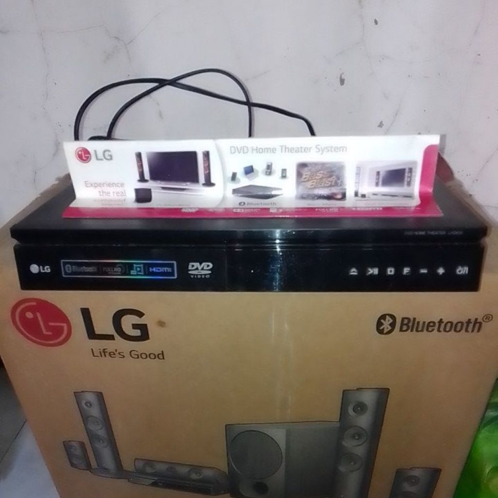 Head DVD Home Theatre LG type LHD636P 1000W PMPO