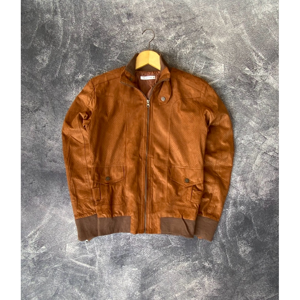 Suede Harrington Jaket By V Brother