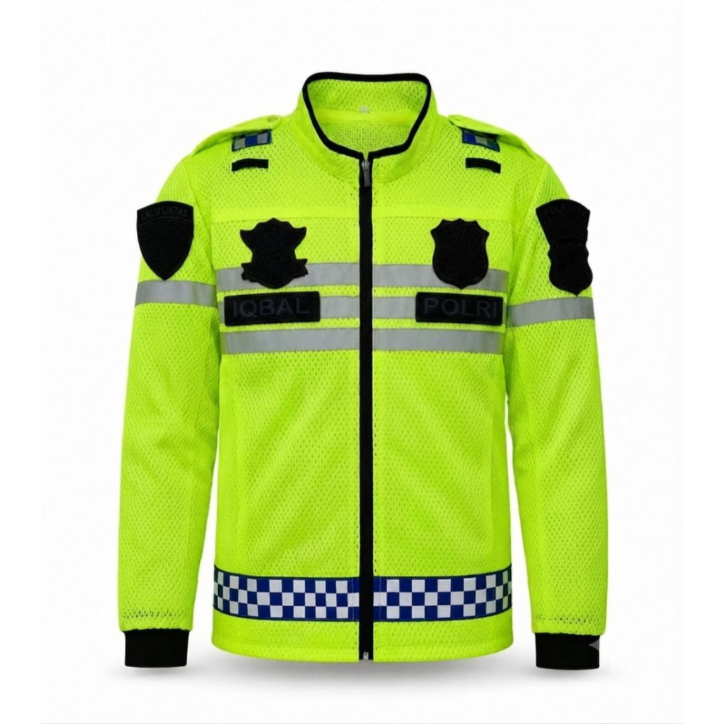 jaket jaring polisi tanpa atribut