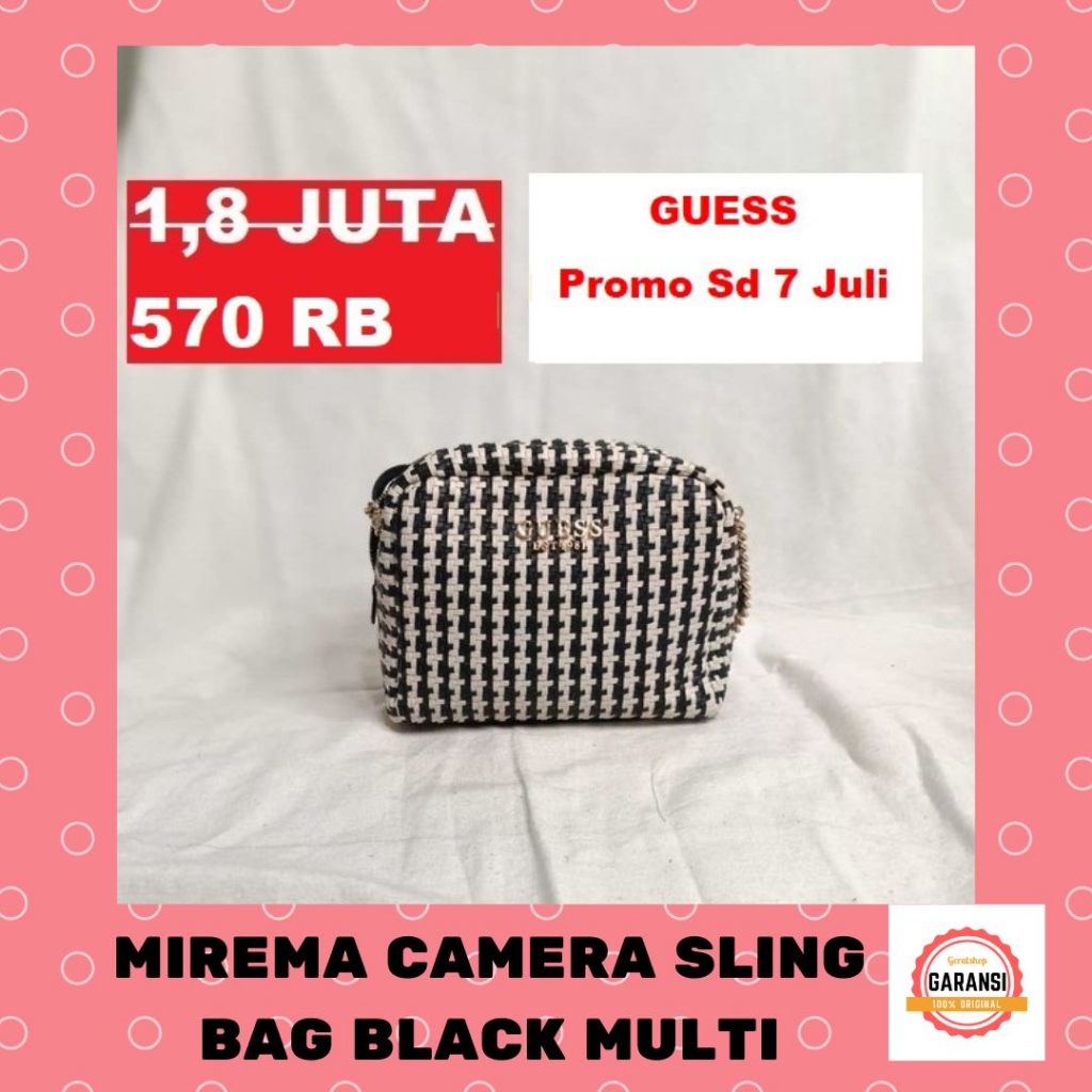 Tas Guess wanita seri MIREMA CAMERA sling bag sale original store