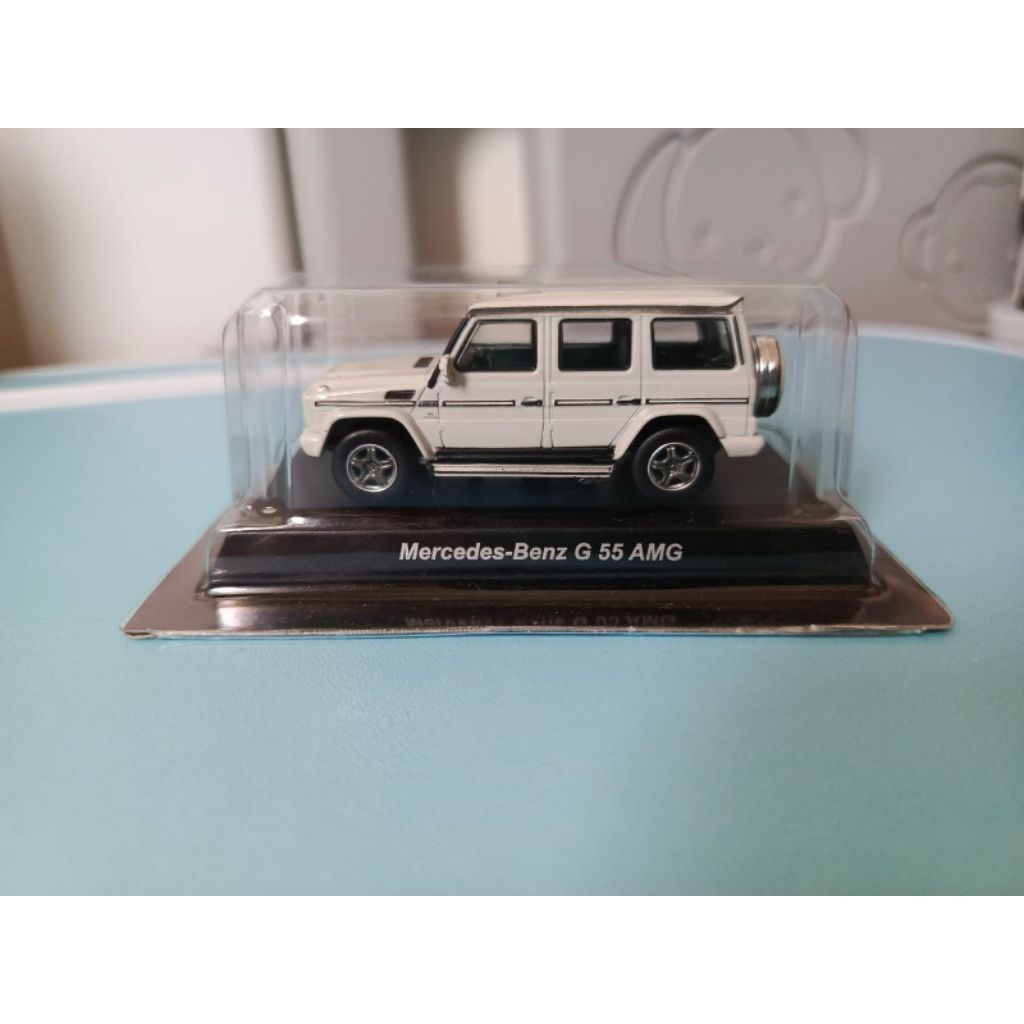 KYOSHO MERCEDES BENZ G55 AMG WHITE SKALA 1:64