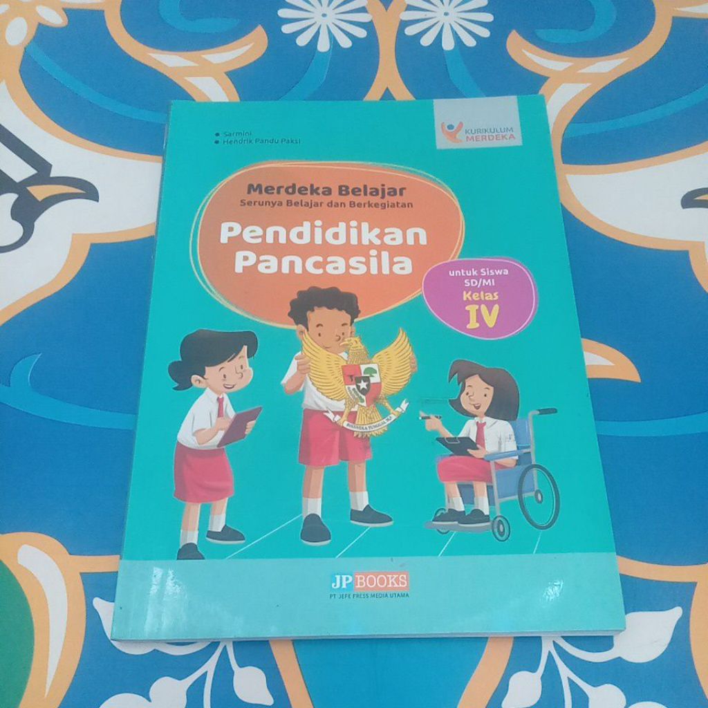 PENDIDIKAN PANCASILA KELAS 4 SD KURIKULUM MERDEKA JP BOOKS