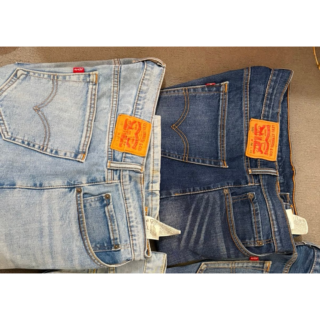 celana levis original 505 size W 34 L 32