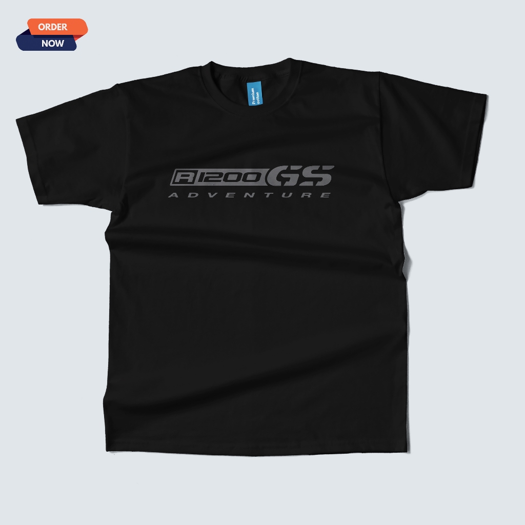 KAOS BMW GS 1200 / ADVENTURE / RIDING TOURING / PREMIUM COTTON / UNISEX