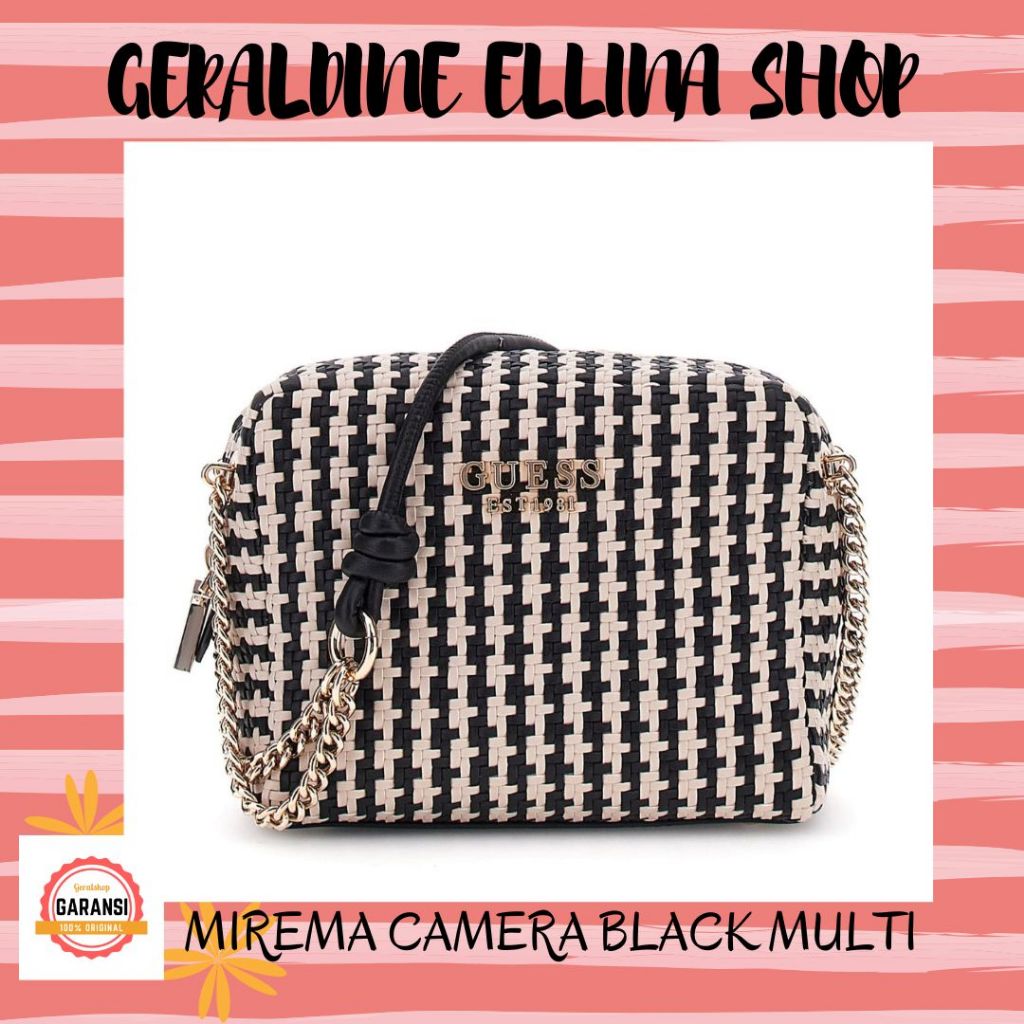Tas Wanita Guess 100% Original SALE sling bag seri MIREMA CAMERA