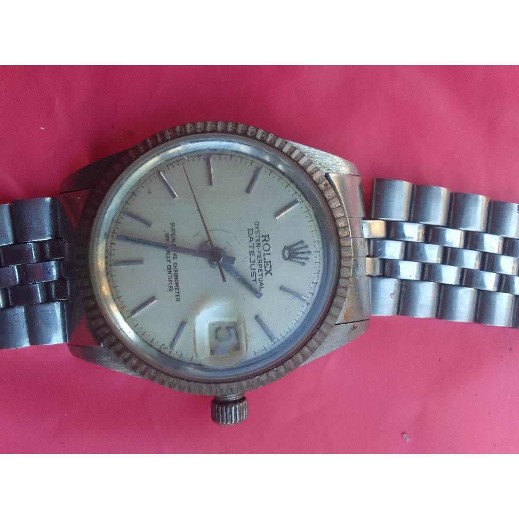 bahan jam tangan rolex automatic+putar hidup