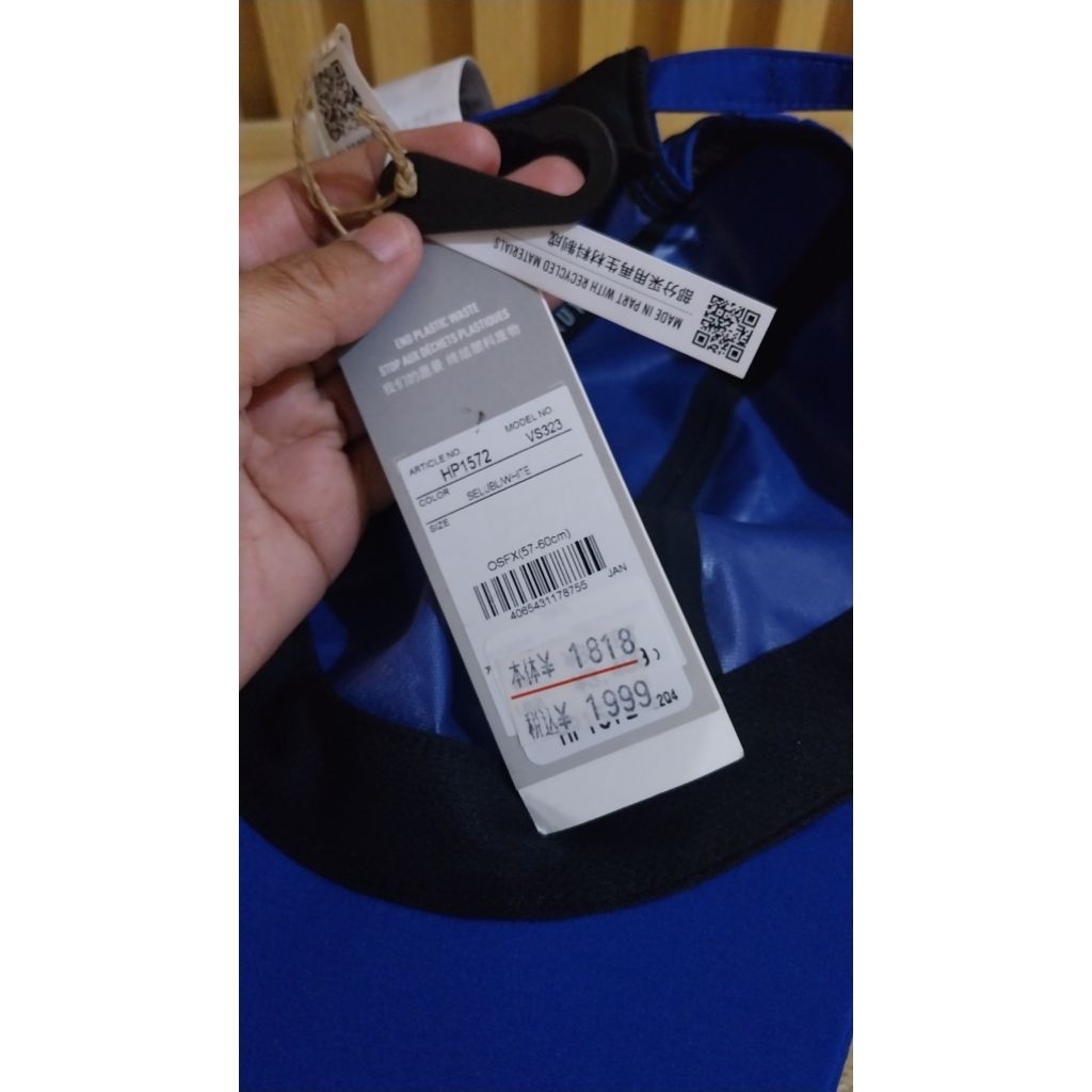 Topi Running ADIDAS 100% Original