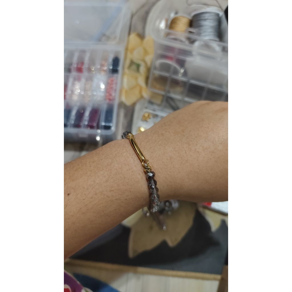 gelang titanium tabung