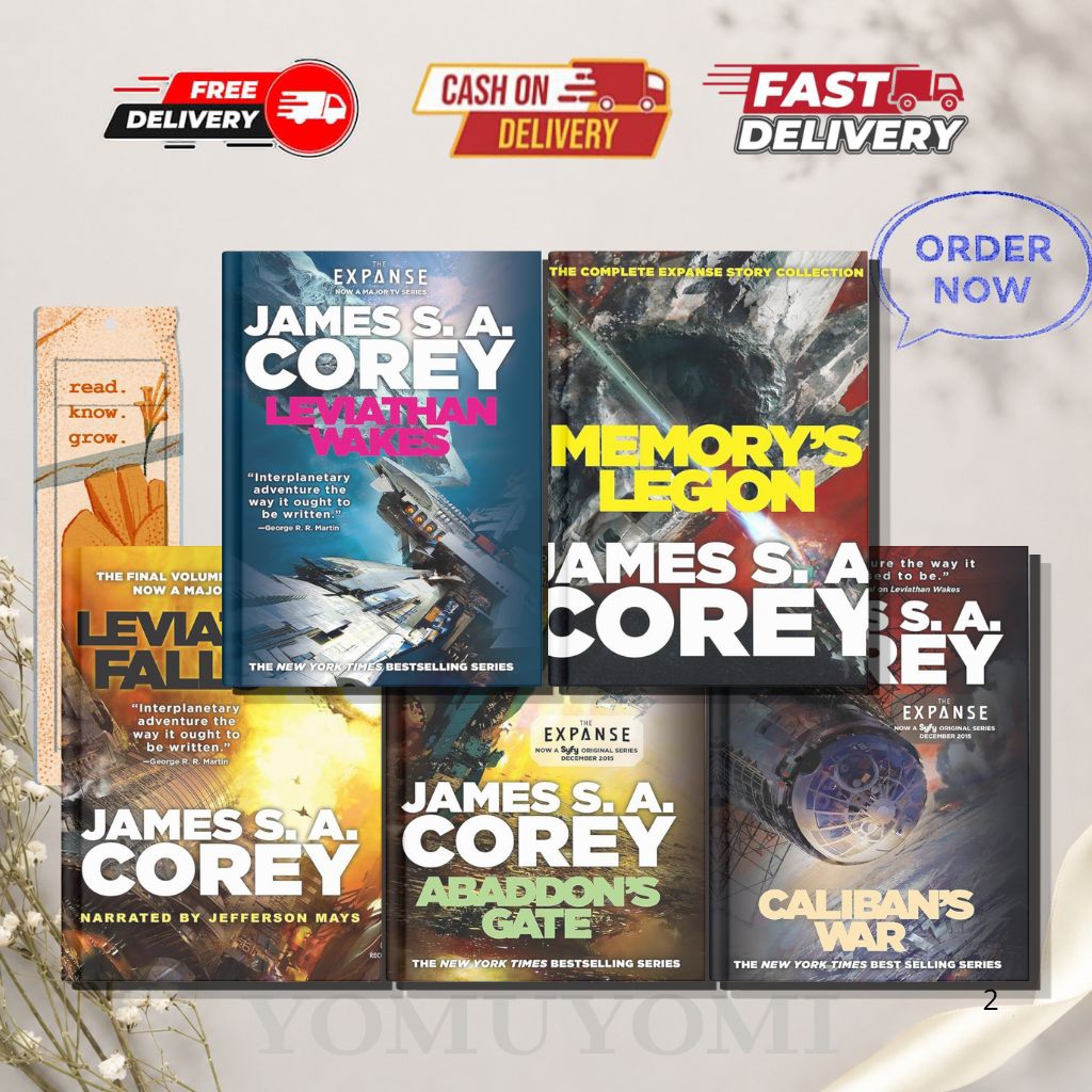 The Expanse (9 book series) Leviathan Wakes | Caliban's War | Leviathan Falls By James S. A. Corey