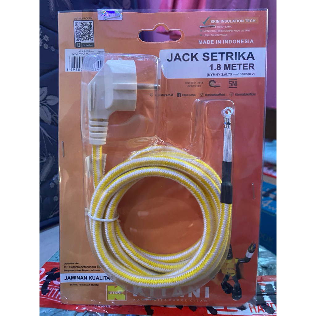kabel strika/ jack strika kitani