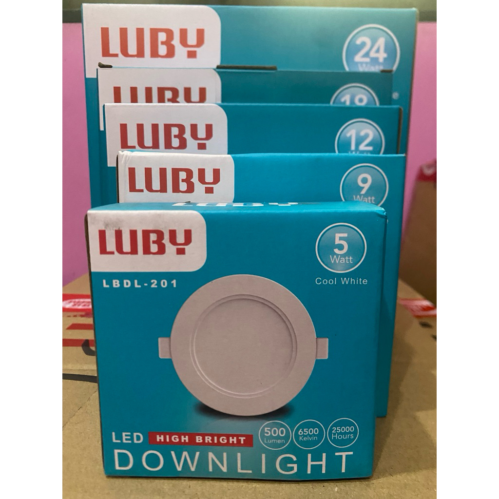 Lampu downlight/lampu led/lampu downlight luby