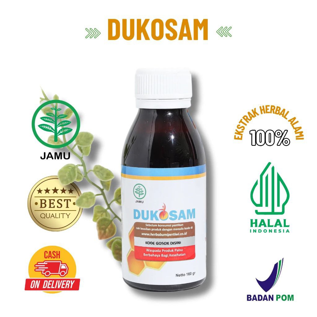 Dukosam madu herbal mengobati asam urat dan kolesterol