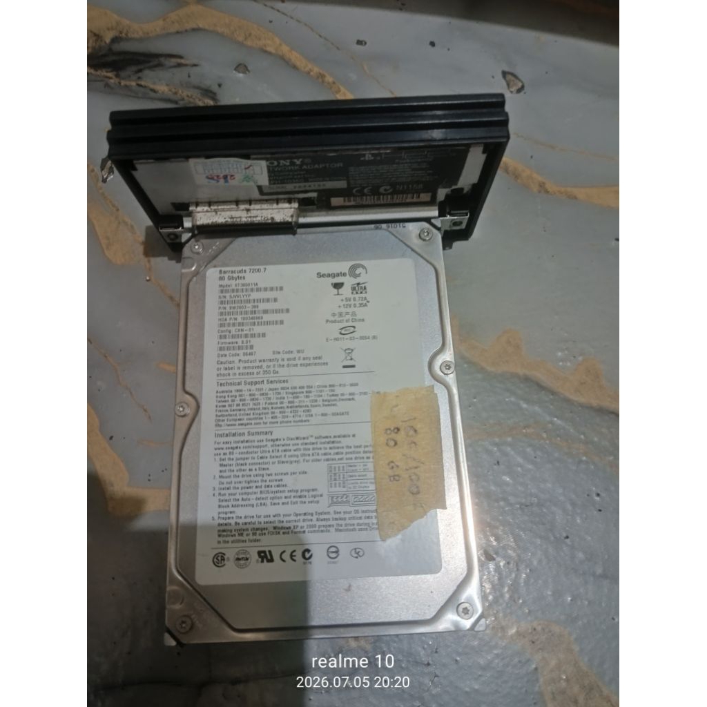 Hardisk Internal PS2 + NA