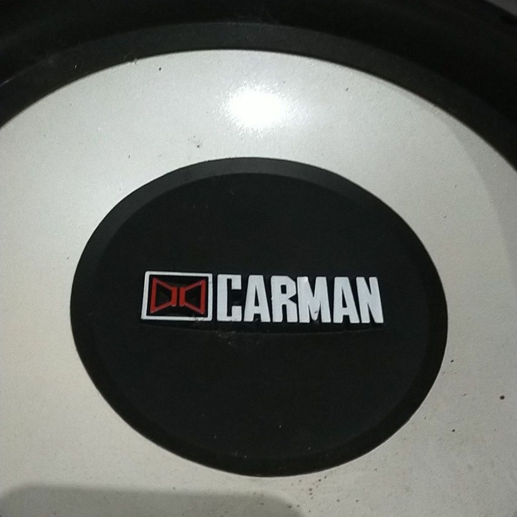 Speaker subwoofer Carman CM 1278  12 inch dobel coil bekas layak pake masih bagus