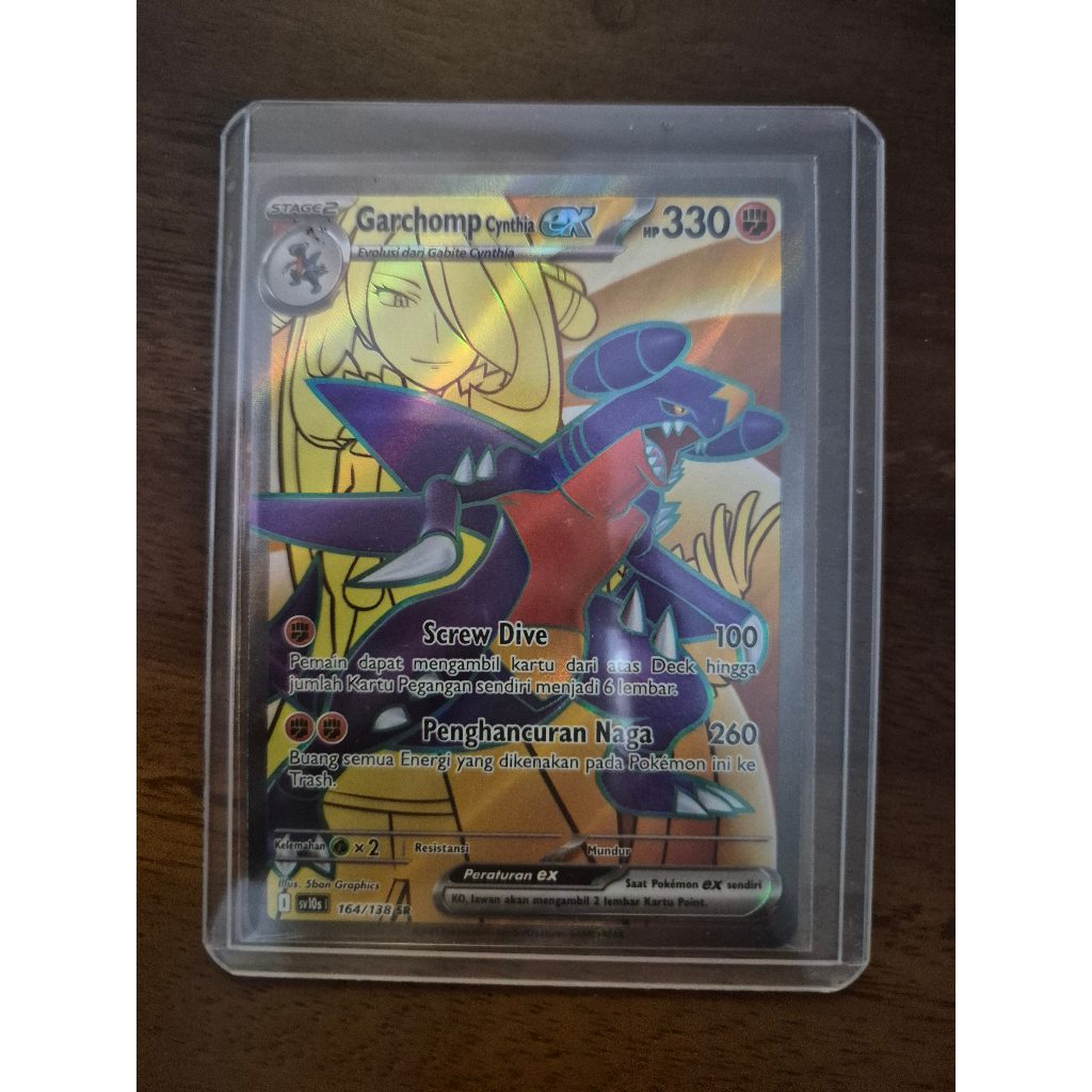 Garchomp Cynthia ex SR Kehadiran Juara