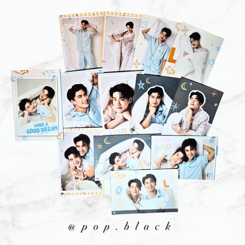 POSTCARD HAVE A GOOD DREAM OHMLENG OFFICIAL || COLLECTIBLE CARD || COLLECTION PHOTOCARD GMMTV || MER