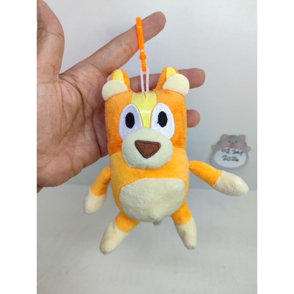 boneka bluey no brand mini keychain
