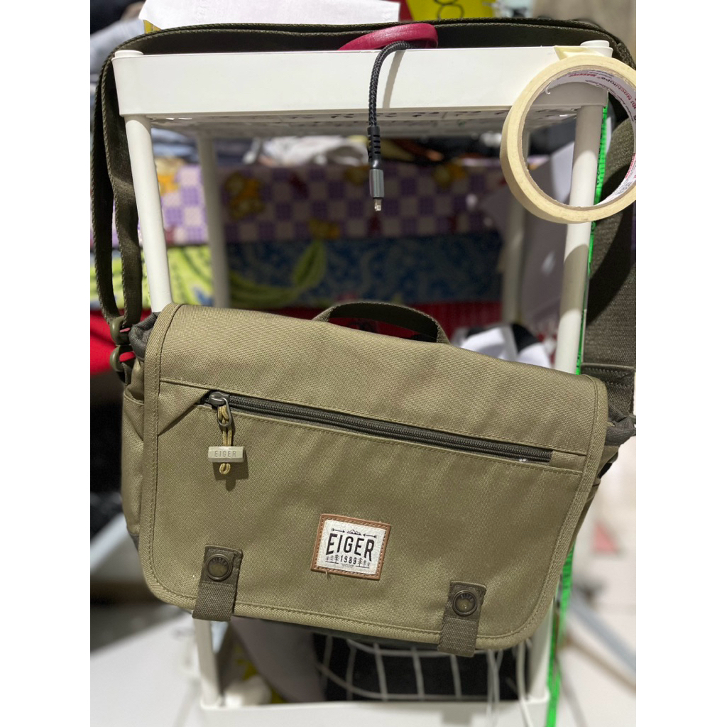 tas sekolah selendang eiger like a new