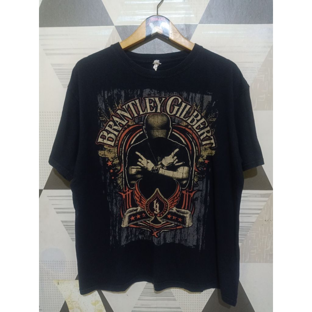 Tshirt Brantley Gilbert Anvil Blue