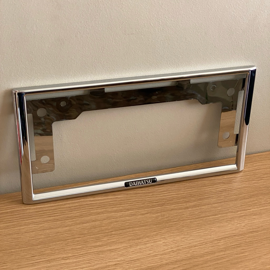 Frame Plat Nomor JDM Daihatsu Original Japan