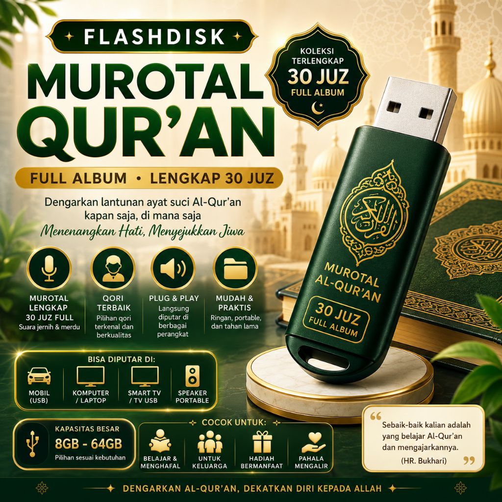 flashdisk murotal Qur'an