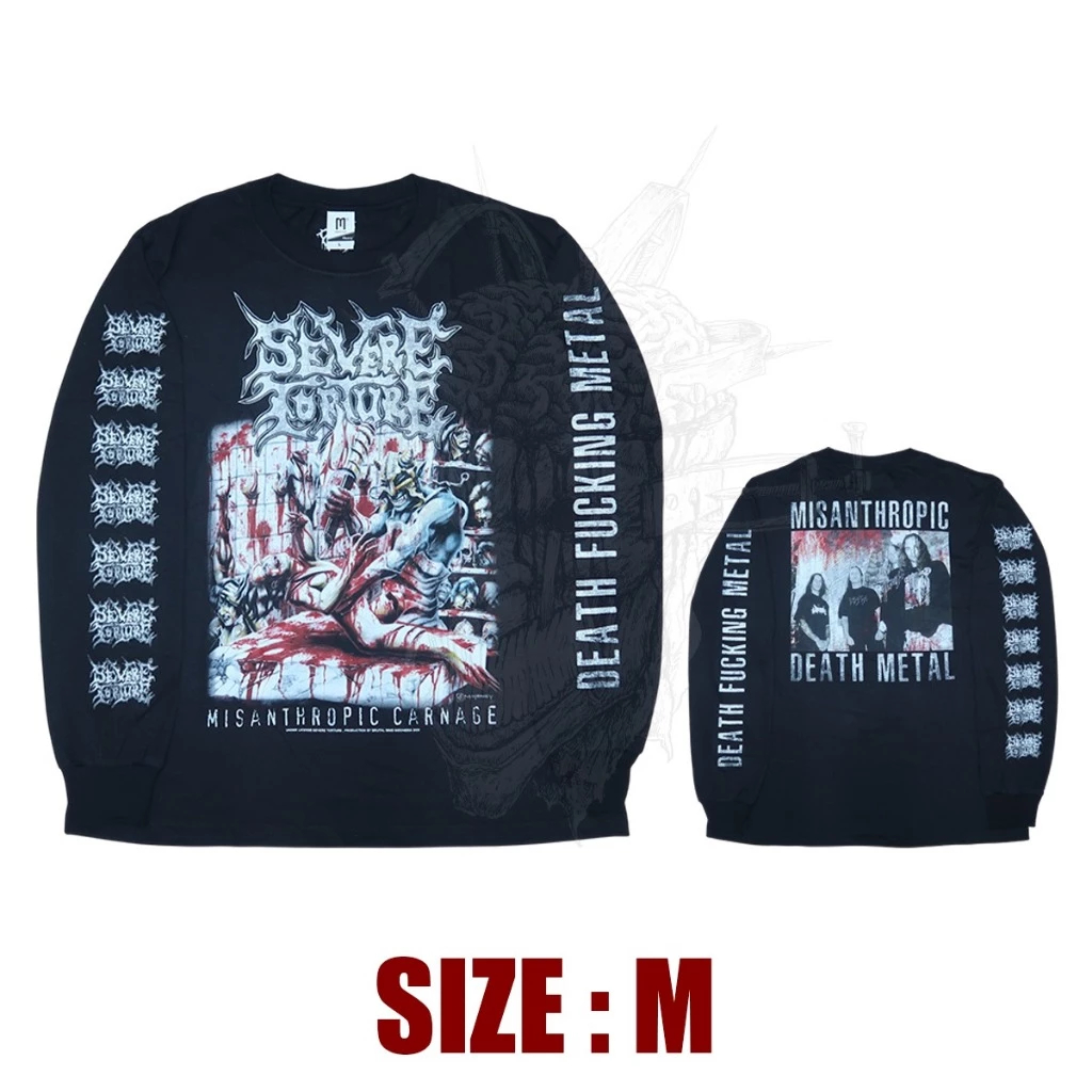 LONG SLEEVE - SEVERE TORTURE - MISANTHROPIC CARNAGE | DEATH METAL | EXTREME MUSIK