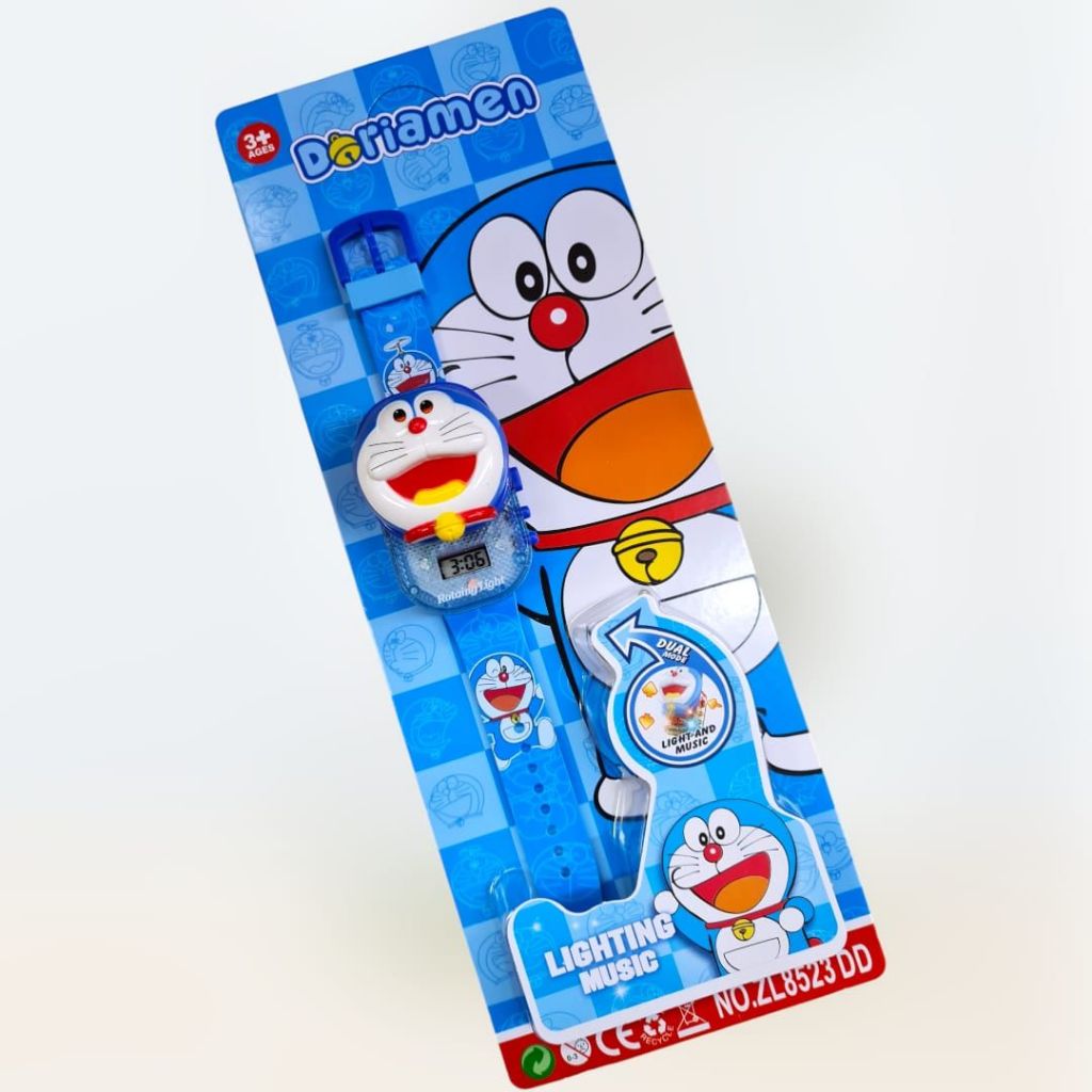 Jam Tangan Anak Melodi Import Karakter doraemon